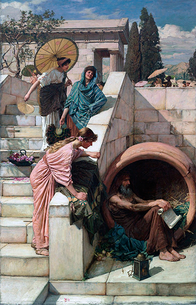 Diogenes John William Waterhouse